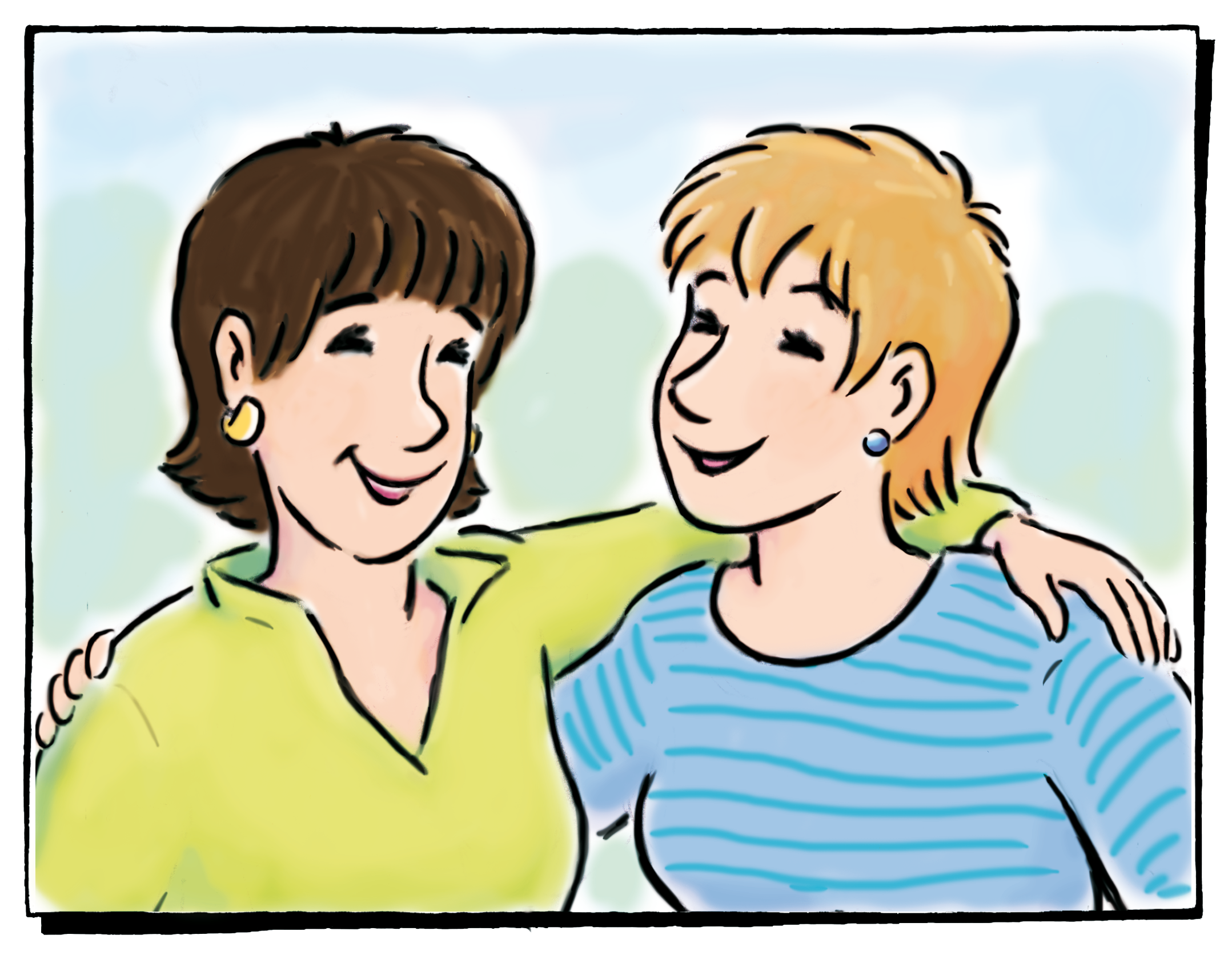 Connis Mama und Lena (jetzt)