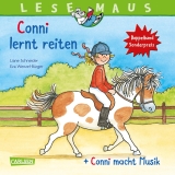 LESEMAUS 206:  "Conni lernt reiten" + "Conni macht Musik" Conni Doppelband