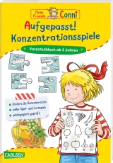 Conni Gelbe Reihe (Beschäftigungsbuch): Aufgepasst! Konzentrationsspiele