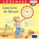 LESEMAUS 190: Conni lernt die Uhrzeit