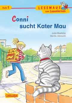 LESEMAUS zum Lesenlernen Stufe 1: Conni sucht Kater Mau