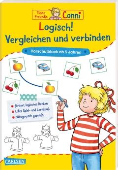 Conni Gelbe Reihe (Beschäftigungsbuch): Logisch! Vergleichen und verbinden 