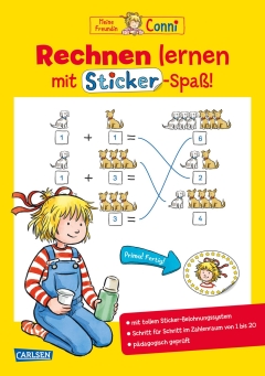 Conni Gelbe Reihe (Beschäftigungsbuch): Rechnen lernen mit Sticker-Spaß