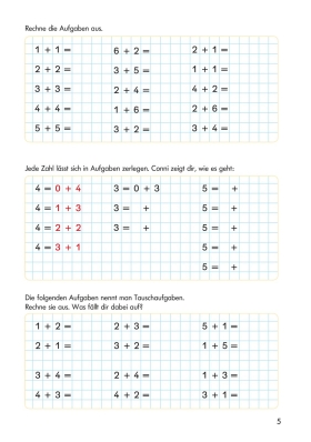 Conni Gelbe Reihe (Beschäftigungsbuch): Conni Erstes Rechnen (Neues Cover)