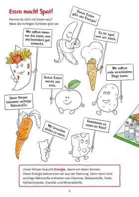 Conni Gelbe Reihe (Beschäftigungsbuch): Gesund & lecker