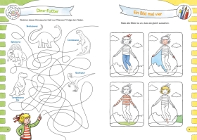 Conni Gelbe Reihe (Beschäftigungsbuch): Lauter lustige Mal- und Denkspiele
