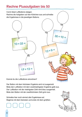 Conni Gelbe Reihe (Beschäftigungsbuch): Rechnen von 1 bis 100 