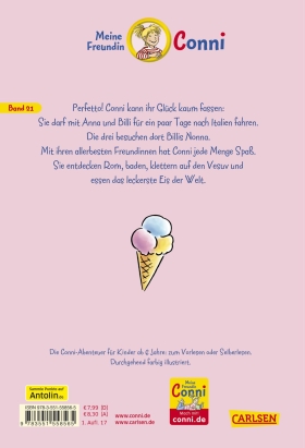 Conni Erzählbände 21: Conni und die große Eiszeit (farbig illustriert)