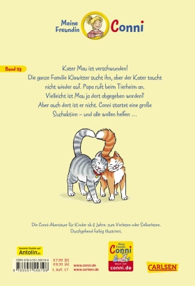 Conni Erzählbände 29: Conni und die Katzenliebe