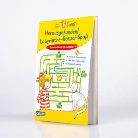 Conni Gelbe Reihe (Beschäftigungsbuch): Herausgefunden! Labyrinthe-Rätsel-Spaß