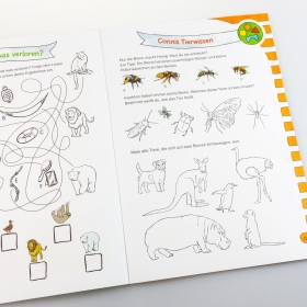 Conni Gelbe Reihe (Beschäftigungsbuch): Lauter lustige Mal- und Denkspiele
