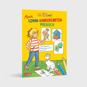 Conni Gelbe Reihe (Beschäftigungsbuch): Mein Conni-Kindergarten-Malbuch