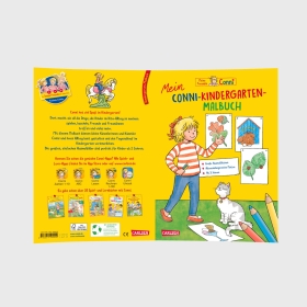 Conni Gelbe Reihe (Beschäftigungsbuch): Mein Conni-Kindergarten-Malbuch