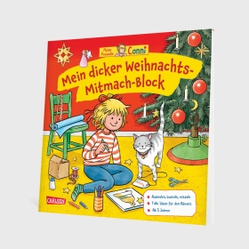 Conni Gelbe Reihe (Beschäftigungsbuch): Mein dicker Weihnachts-Mitmach-Block