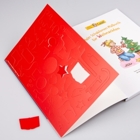 Conni Gelbe Reihe (Beschäftigungsbuch): Mein Schablonen-Malbuch für Weihnachten