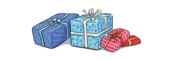 3 Geschenke